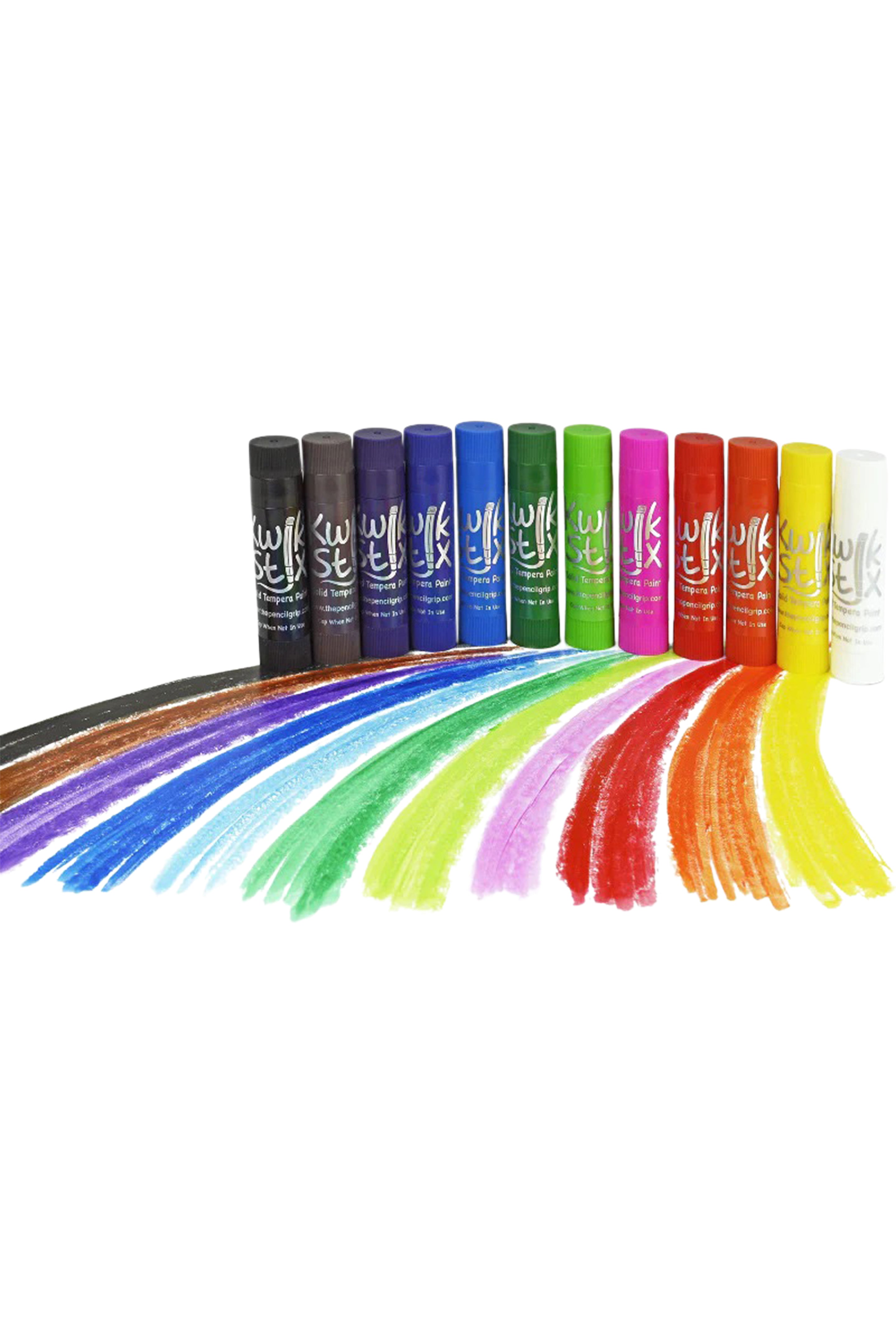 KwikStix Tempera Paint 12 Classic Colors - Denny's