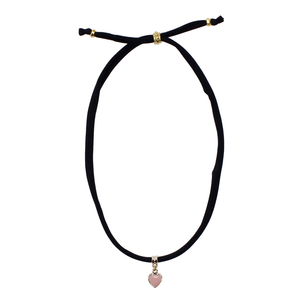 Small Heart Charm Choker - Denny's