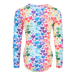 Valentina Rainbow Hearts Rashguard - Denny's