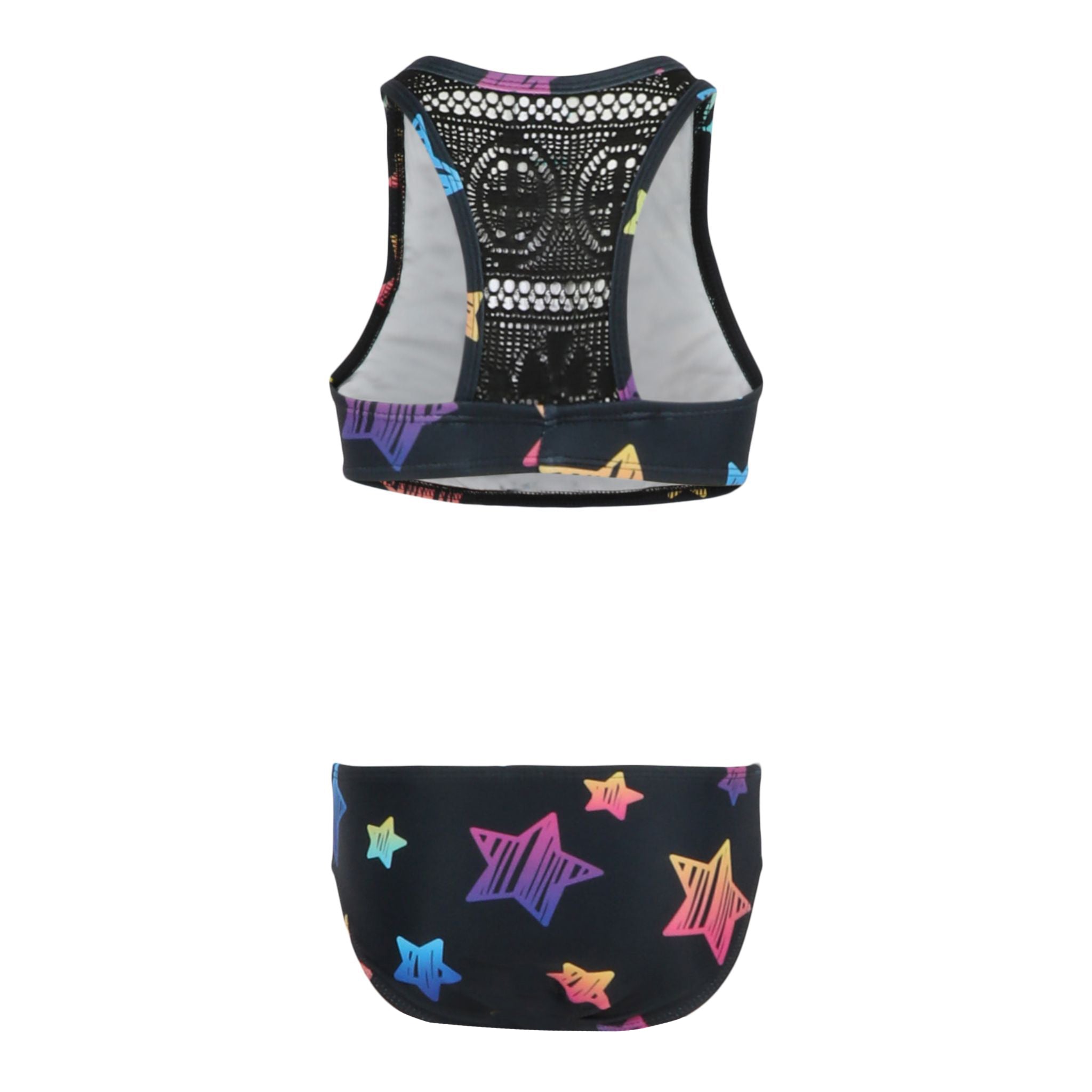 Barbie 2pc Stars Tie Front Bikini - Denny's