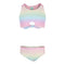 Barbie 2pc Pastel Rainbow Ombre Tie Front Bikini - Denny's