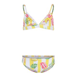 Zoe 2pc Fruity Tooty Ruffle Bikini - Denny's