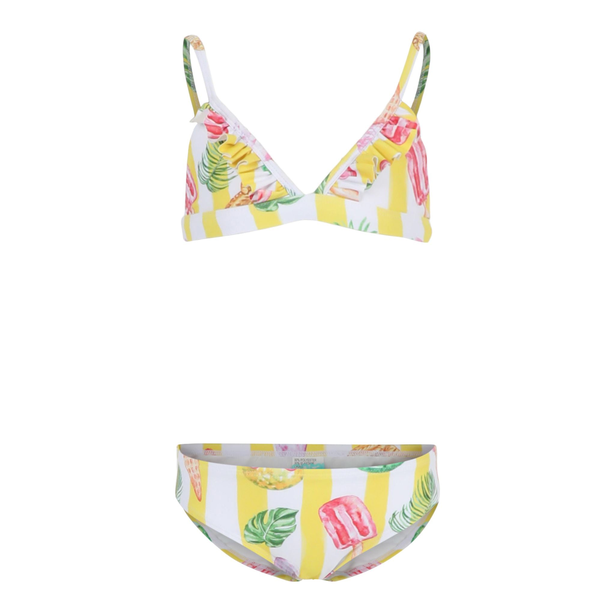 Zoe 2pc Fruity Tooty Ruffle Bikini - Denny's