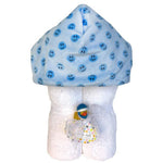 Blue Smiley Hooded Towel - Denny's