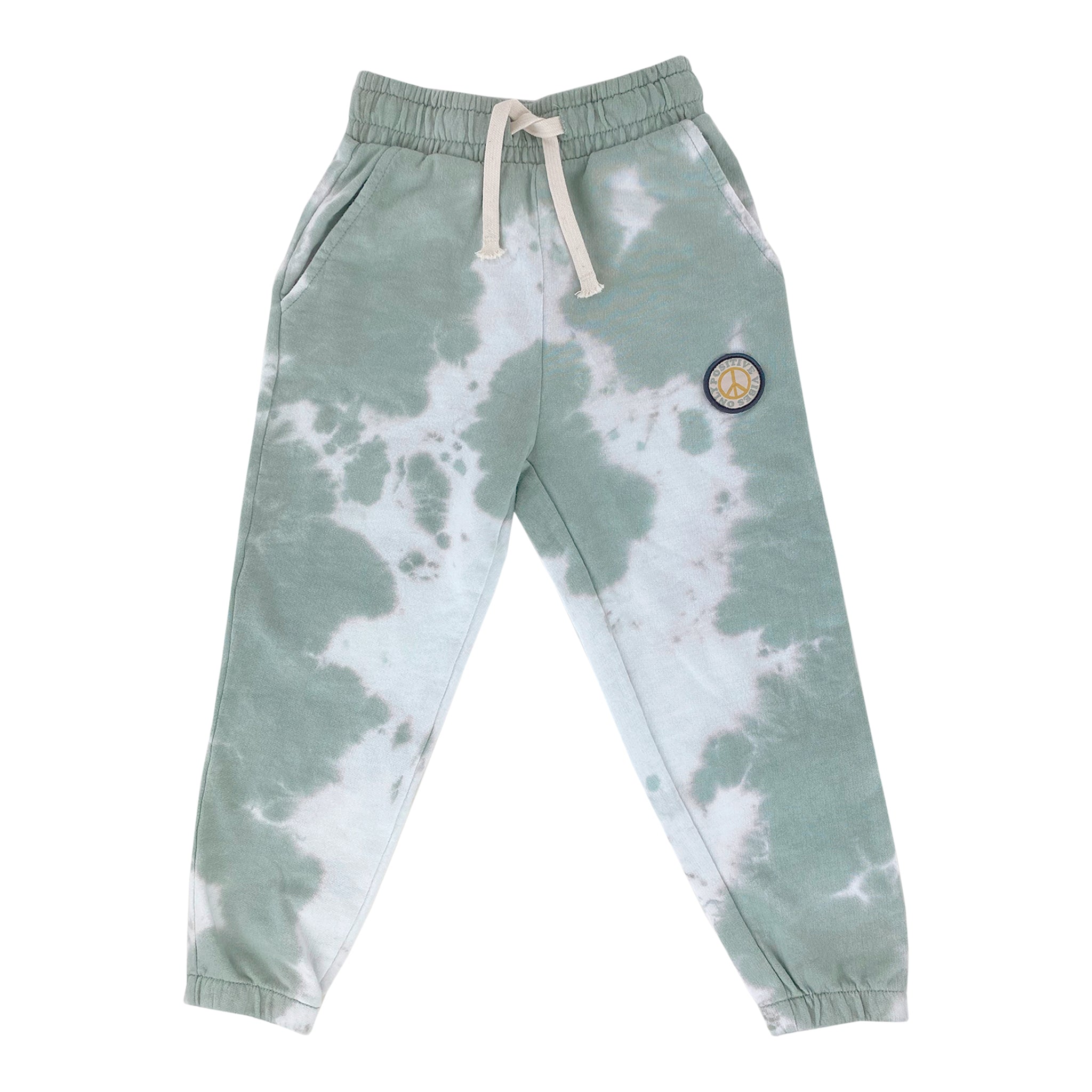 Positive Vibes Tie Dye Jogger - Denny's