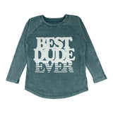 Best Dude Ever Raglan Tee - Denny's