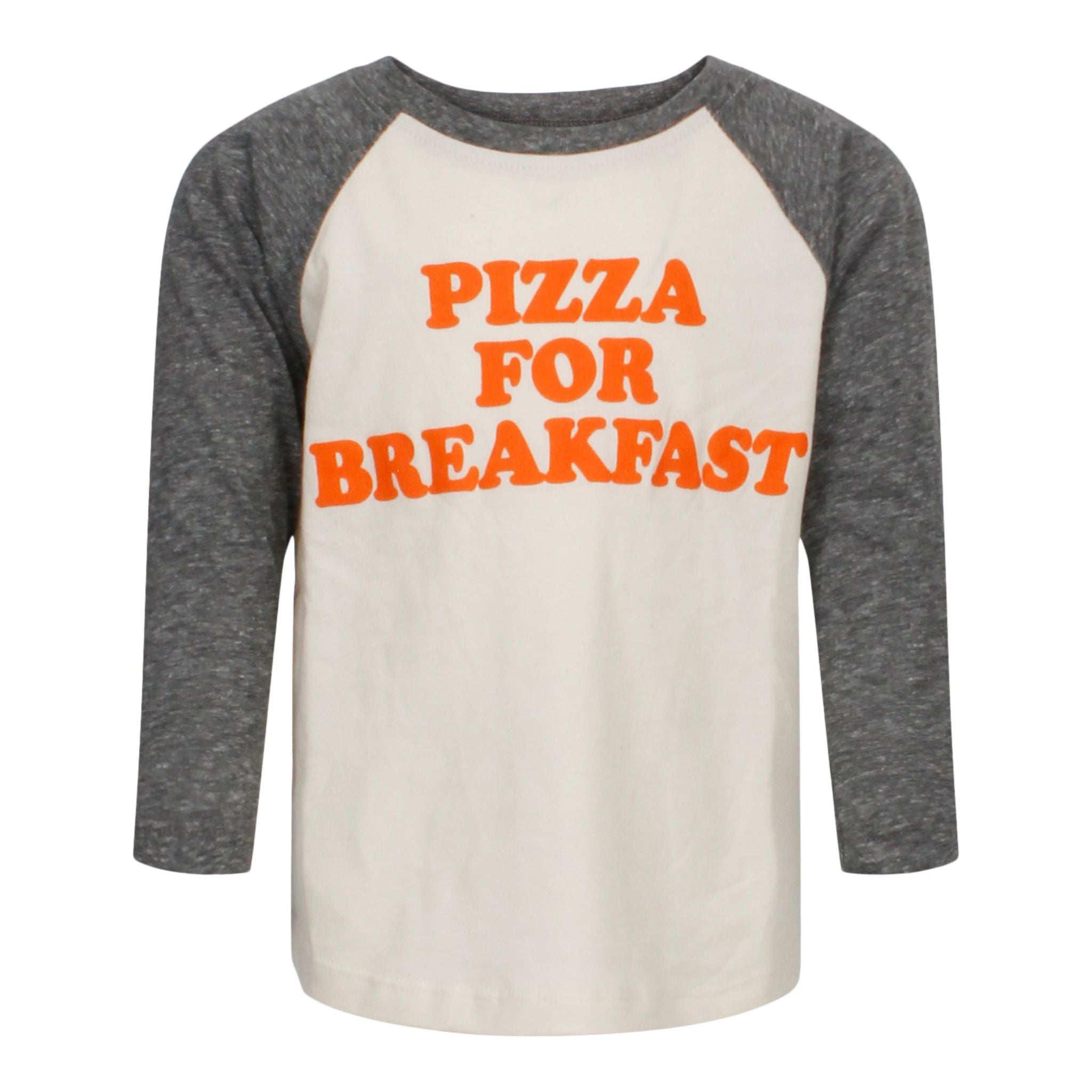 Pizza For Breakfast Raglan - Denny's