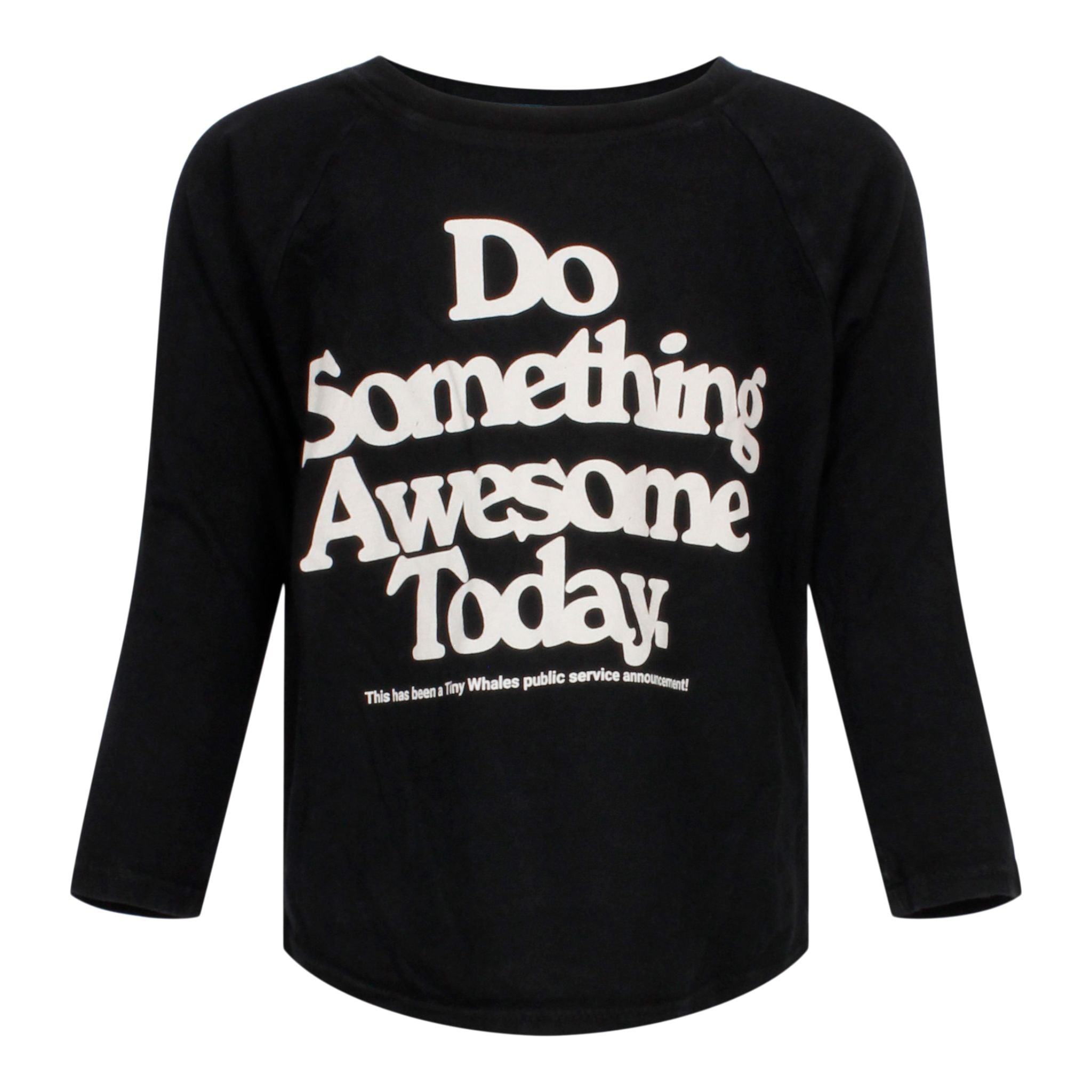 Do Something Awesome Today Raglan - Denny's