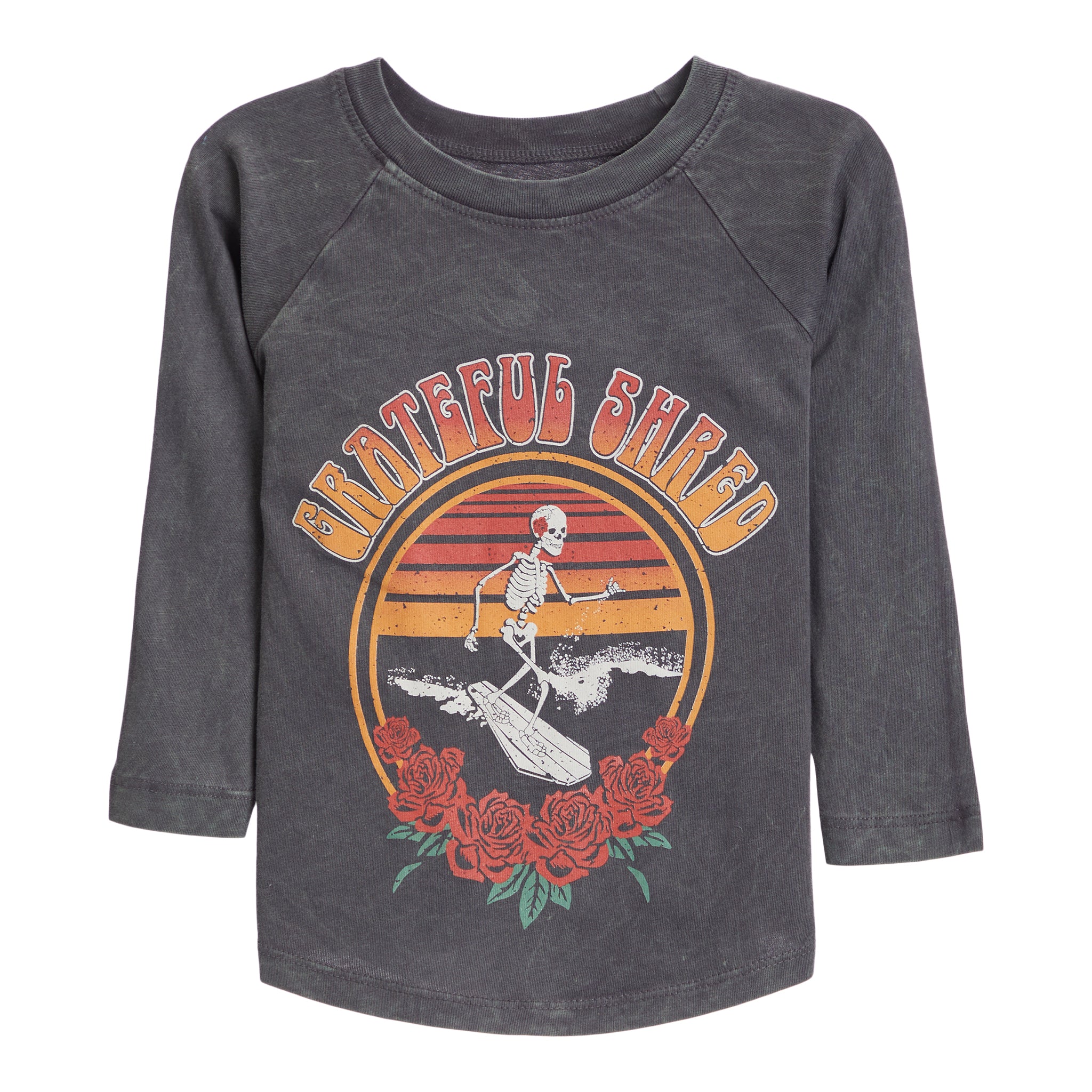 Grateful Shred Raglan Tee - Denny's