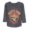 Grateful Shred Raglan Tee - Denny's