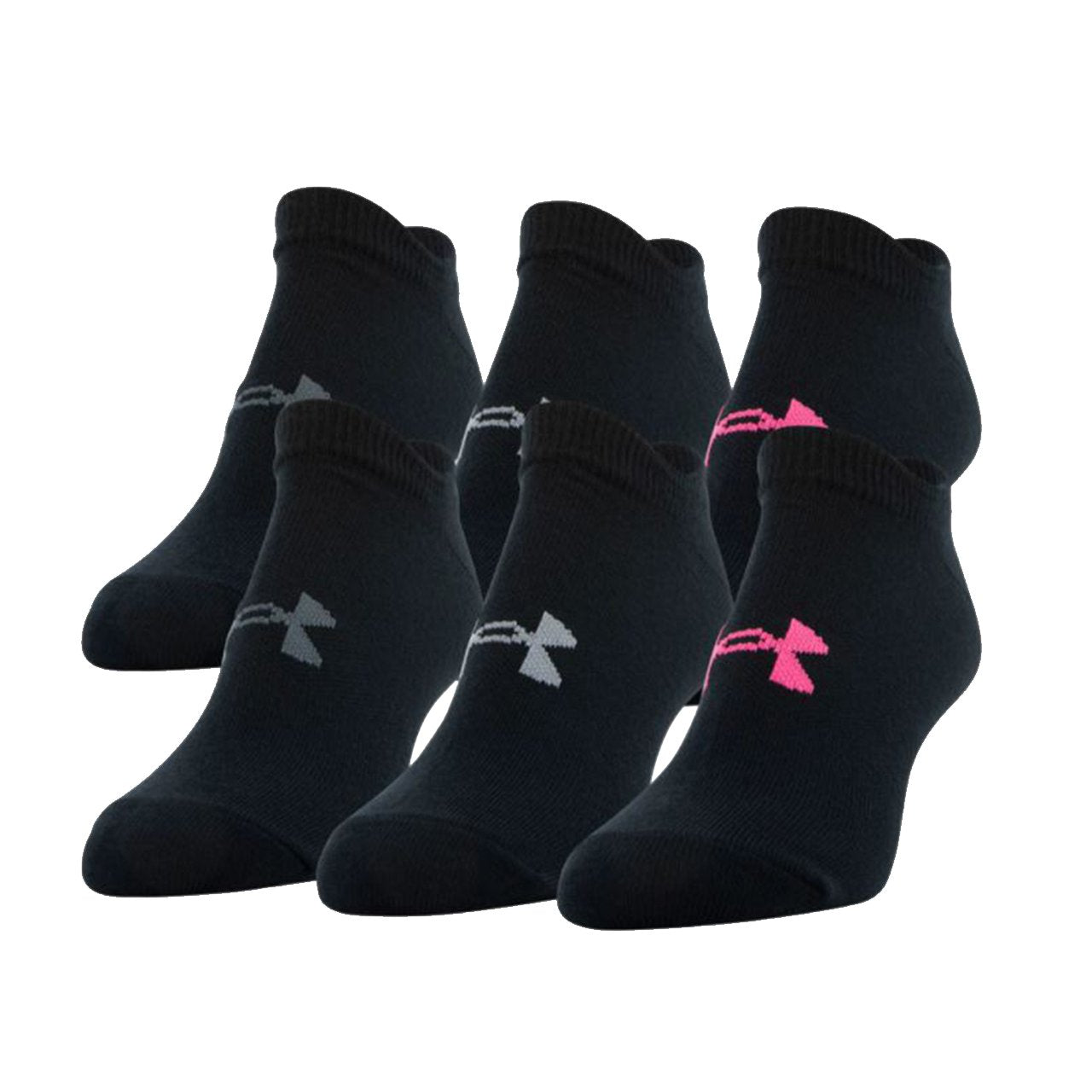 Womens No Show Sock 6pk - Denny's