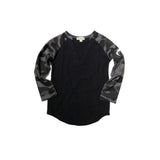 Camo Baseball Tee - Denny's