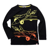 Long Sleeve Space Race Tee - Denny's