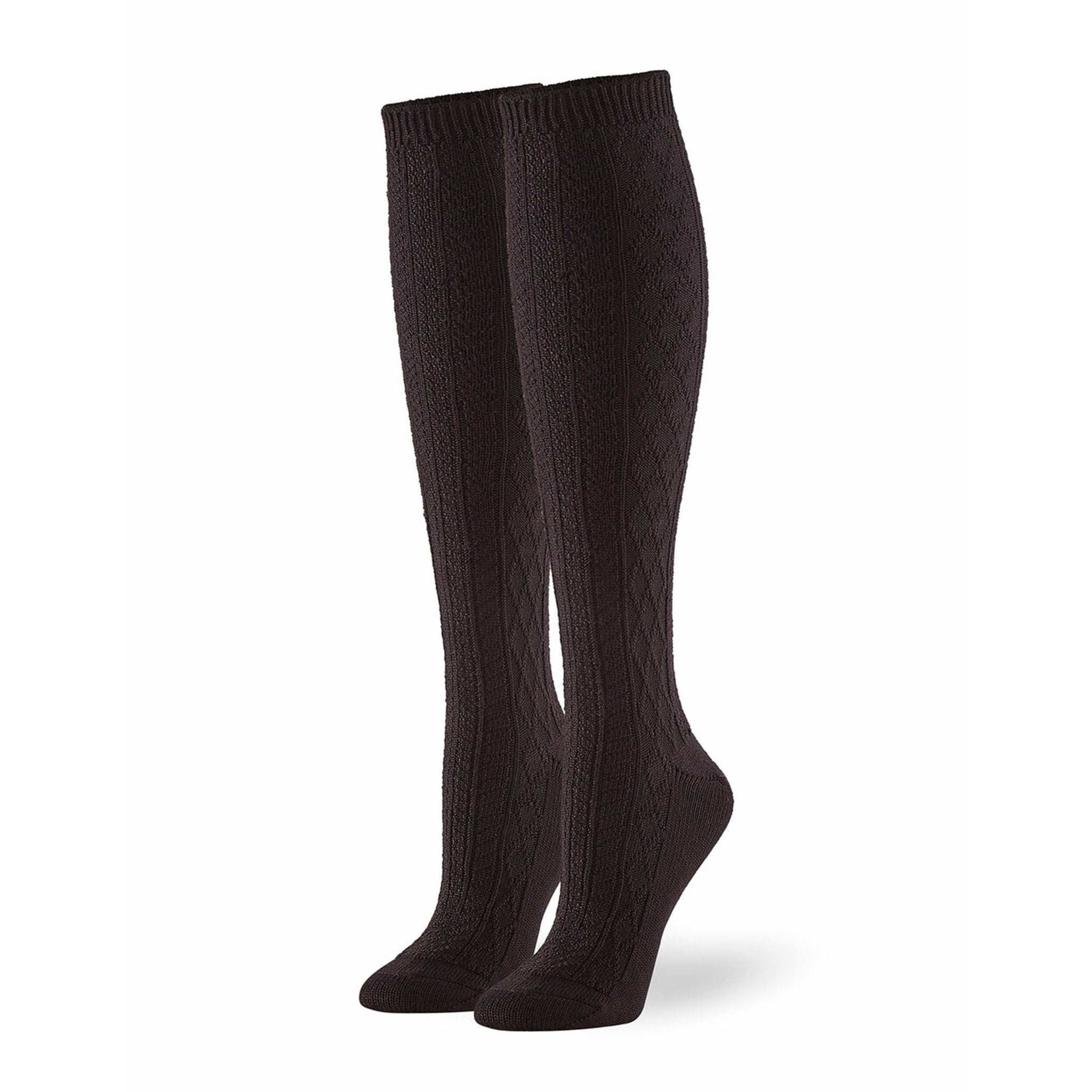 Soft Cable Knit Knee Sock - Denny's
