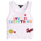 Love Is Everything Ribbed Tank - Denny's