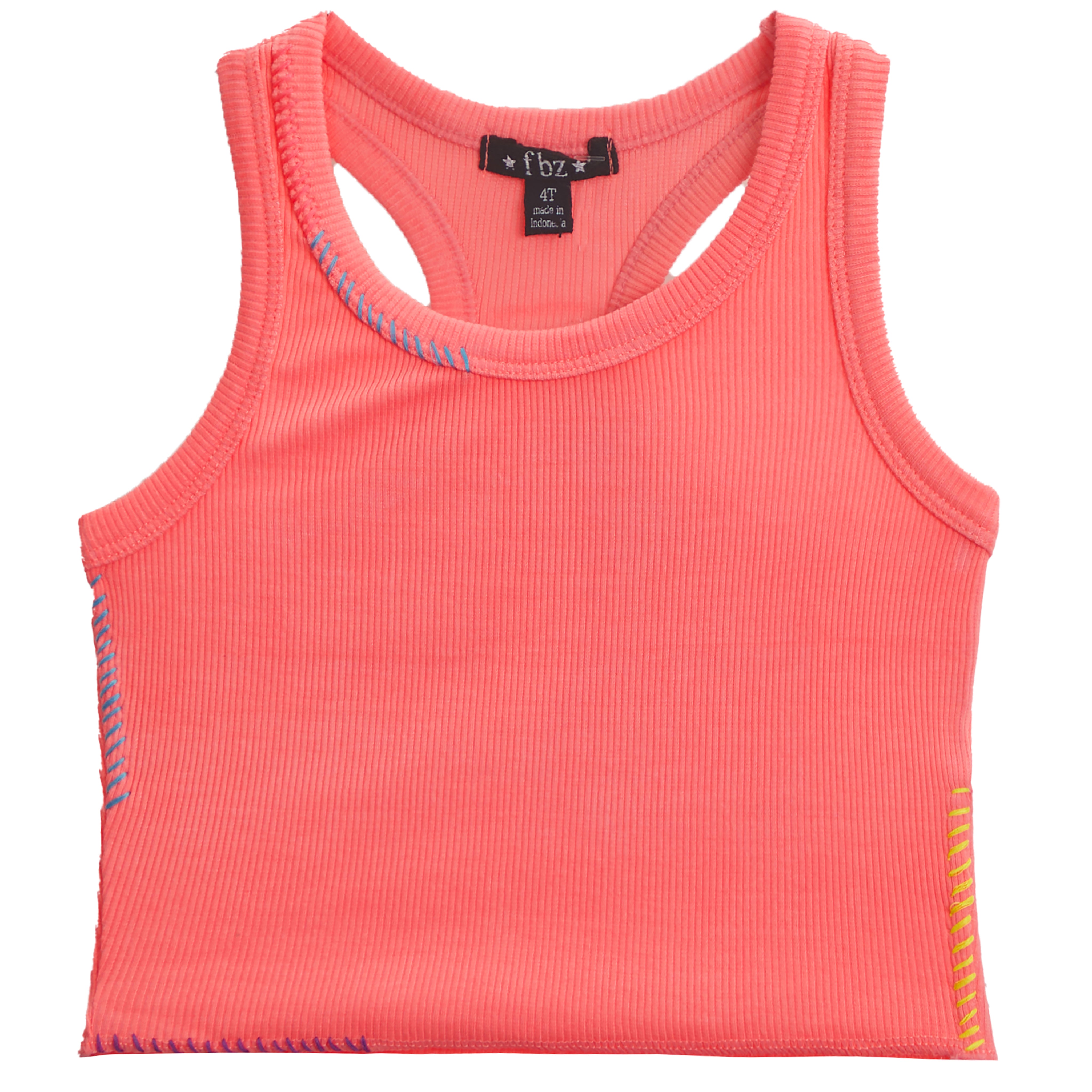 Stitching Ribbed Tank - Denny's