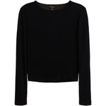 Long Sleeve Rib Top - Denny's