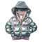 Glacial Hologram Flurry Coat - Denny's