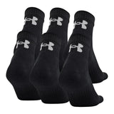 Mens 6pk Quarter Sock - Denny's