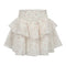 Floral Pink Smock Top Eyelet Skirt - Denny's