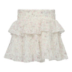 Floral Pink Smock Top Eyelet Skirt - Denny's