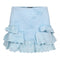 Tie Dye Eyelet Ruffle Skirt - Denny's