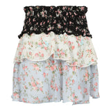 Trio Floral Smock Tiered Skirt - Denny's