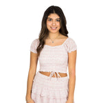 Ditsy Floral Smock Top - Denny's