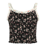 Smock Floral Tank - Denny's