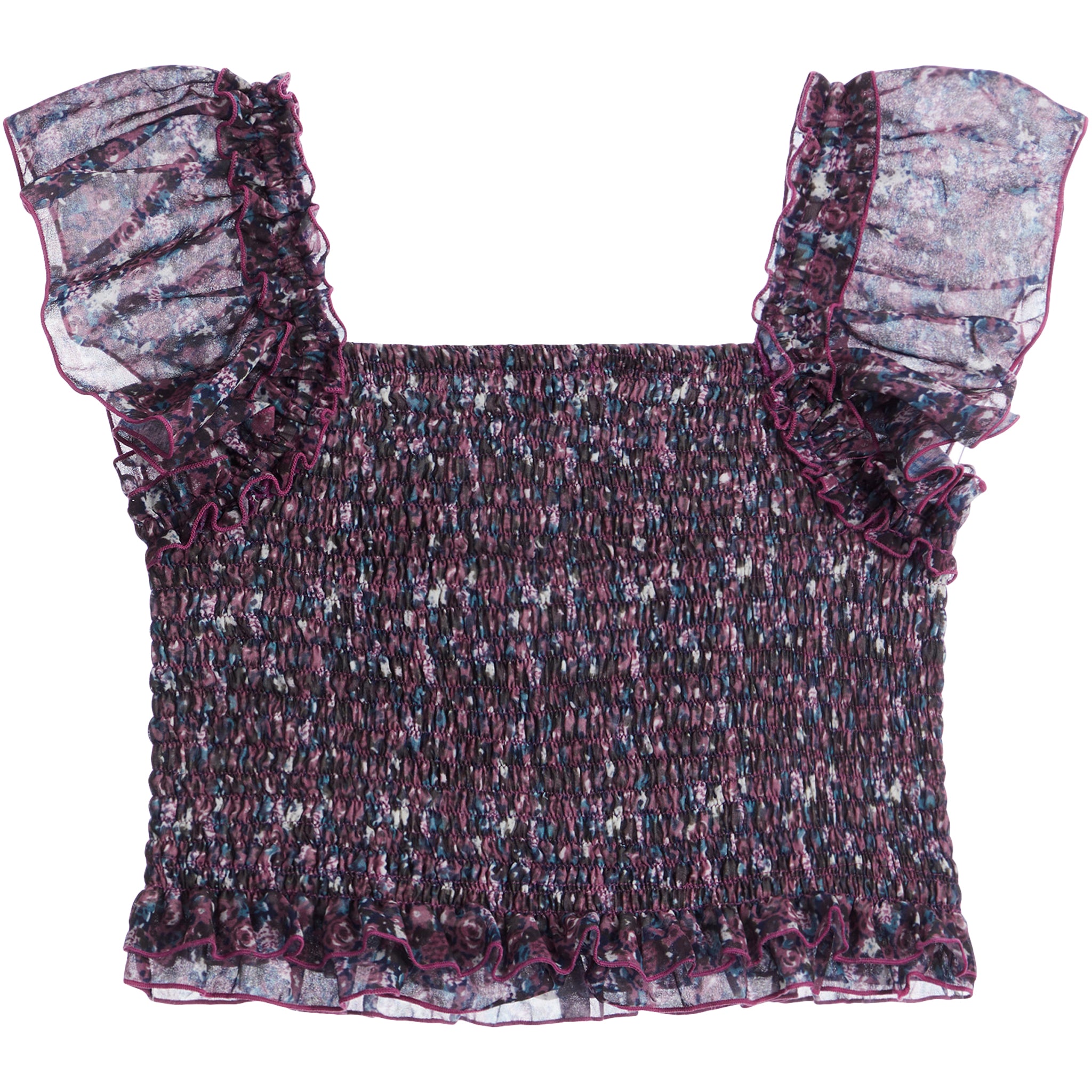 Floral Smock Top - Denny's