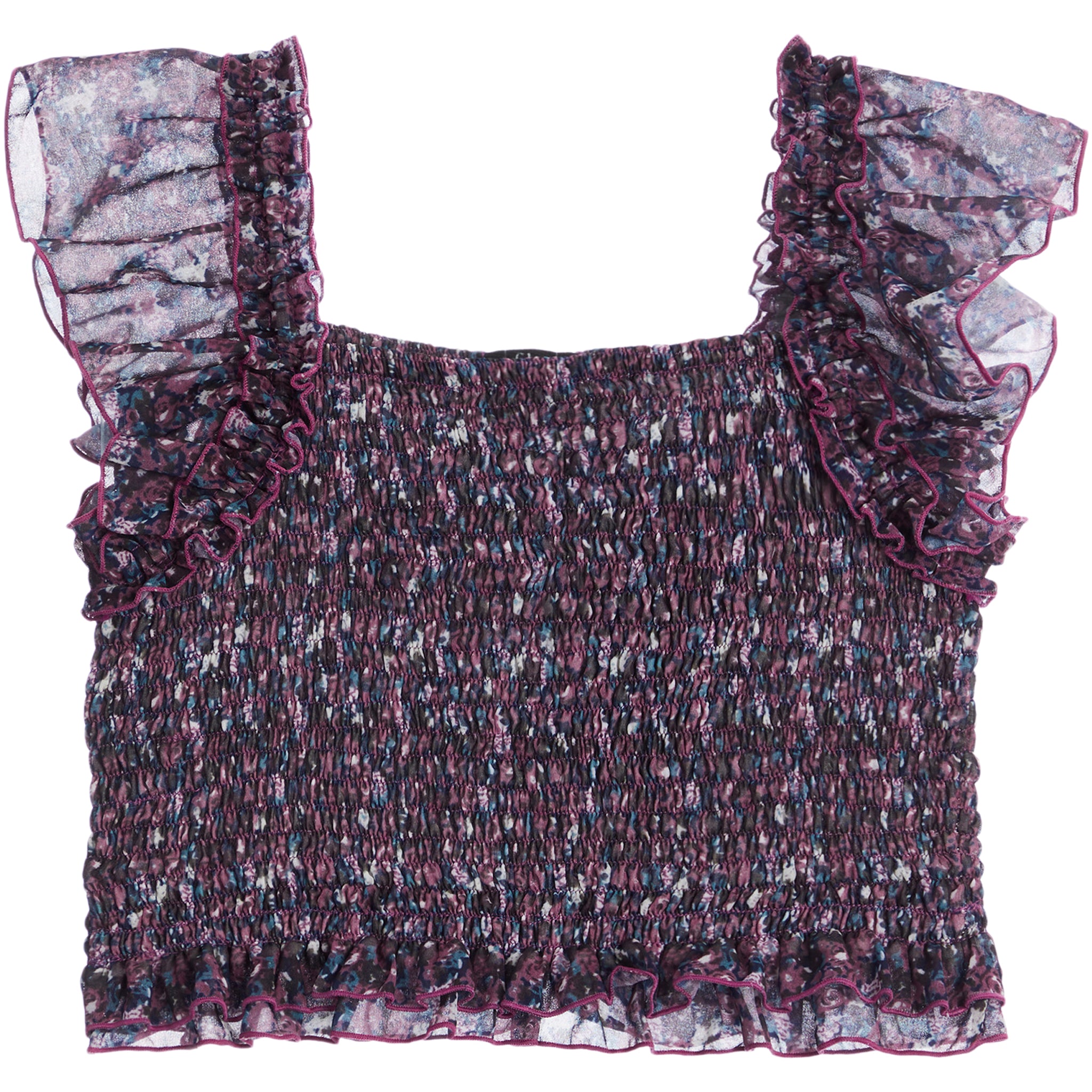 Floral Smock Top - Denny's