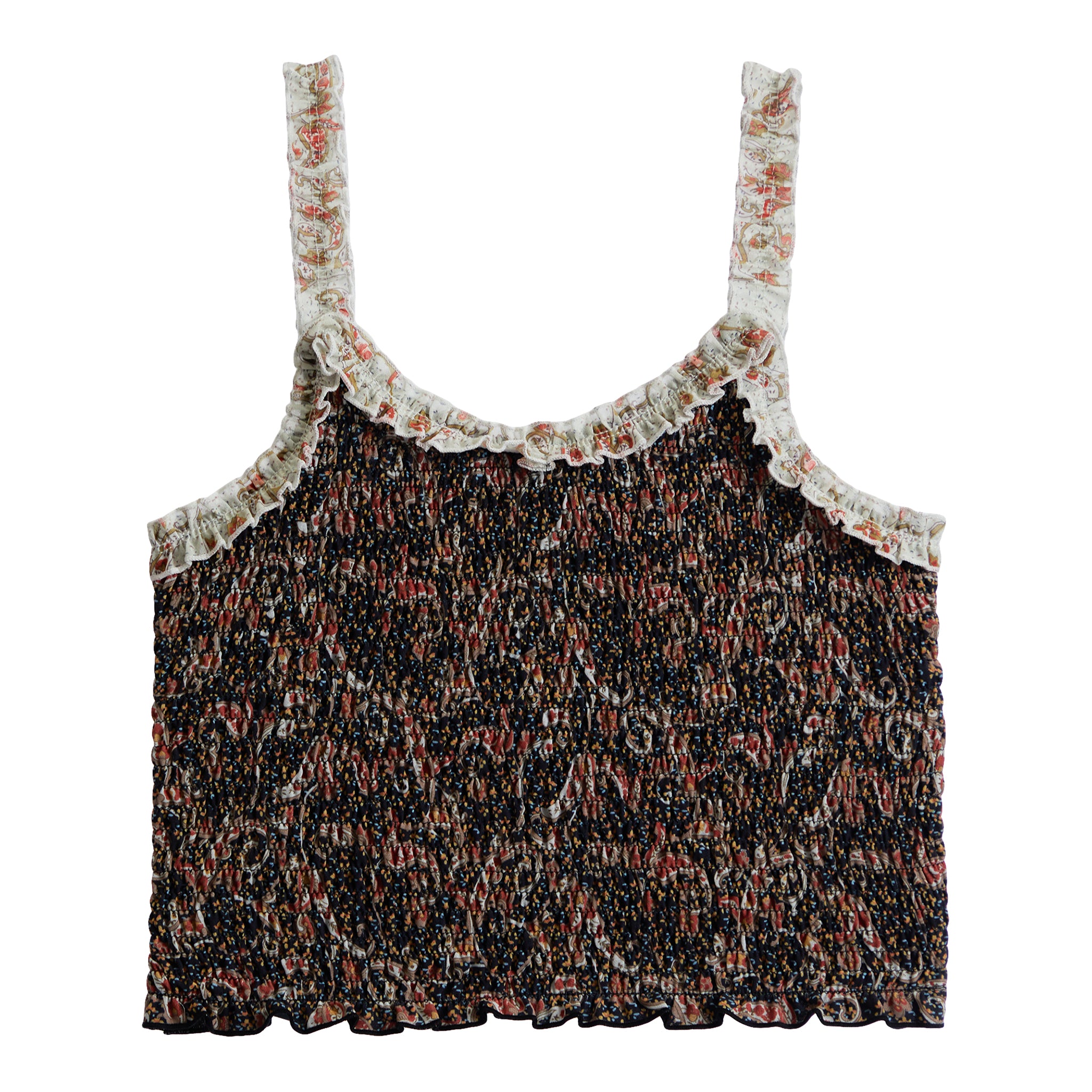 Floral Smock Tank - Denny's