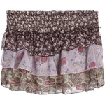3 Tier Floral & Paisley Skirt - Denny's