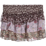 3 Tier Floral & Paisley Skirt - Denny's