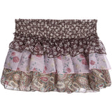 3 Tier Floral & Paisley Skirt - Denny's