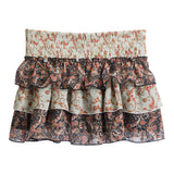 Floral Tier Skirt - Denny's