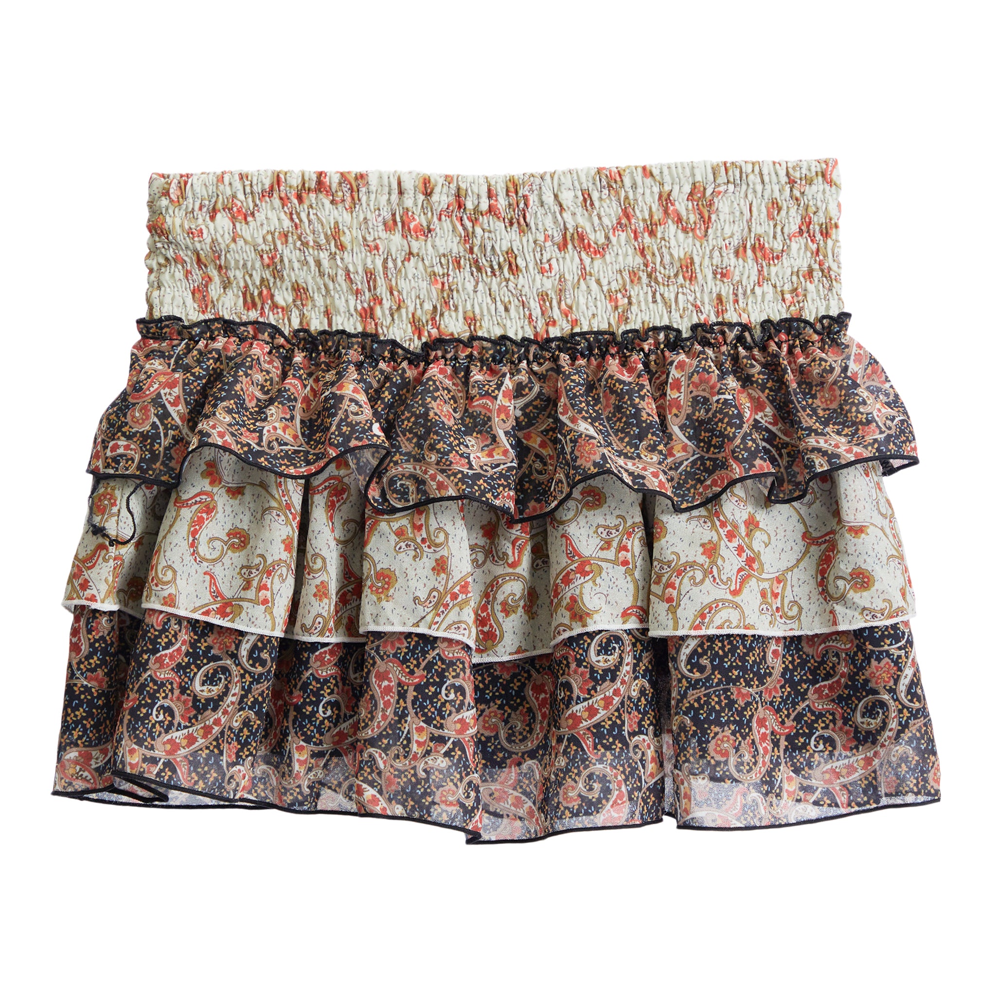 Floral Tier Skirt - Denny's