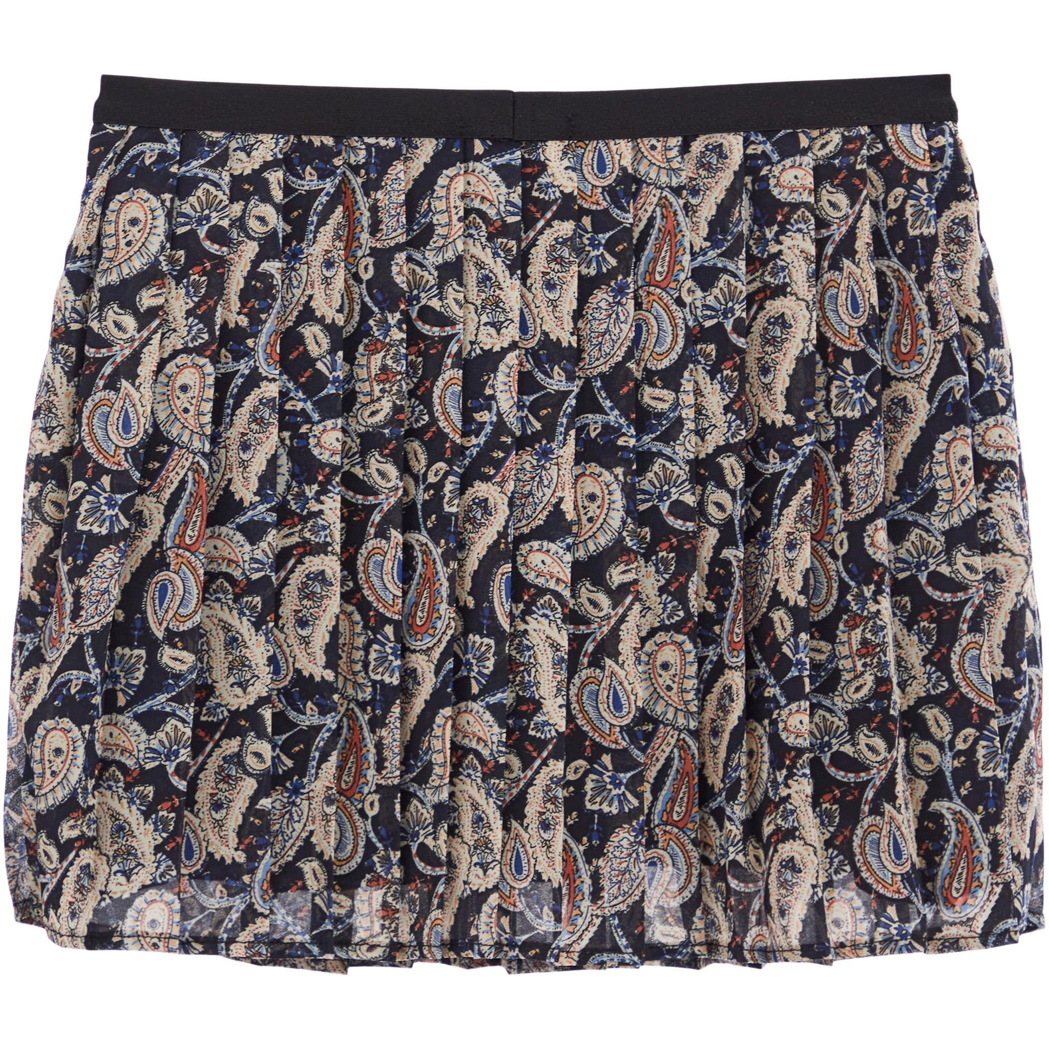 Paisley Pleated Skirt - Denny's