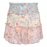 3 Tier Floral Skirt - Denny's