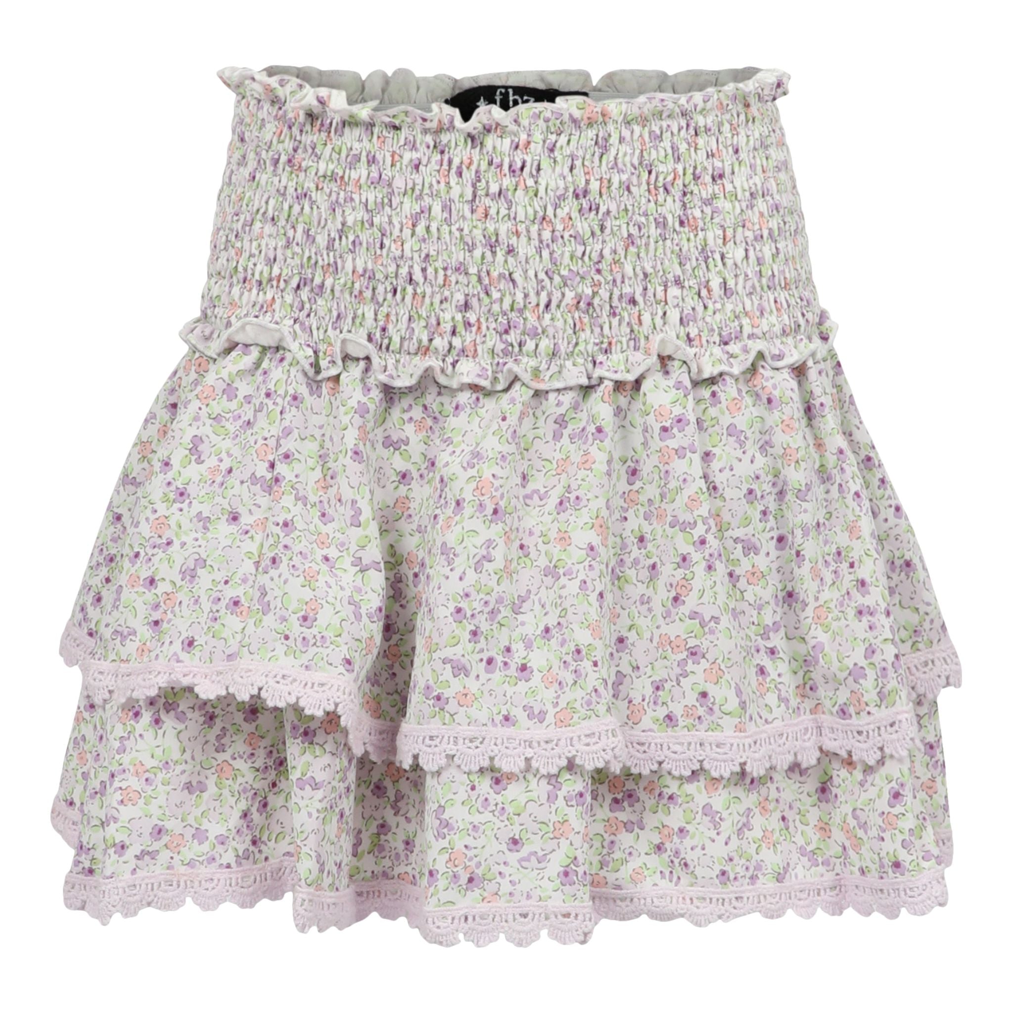 Floral Smock Top Skirt - Denny's