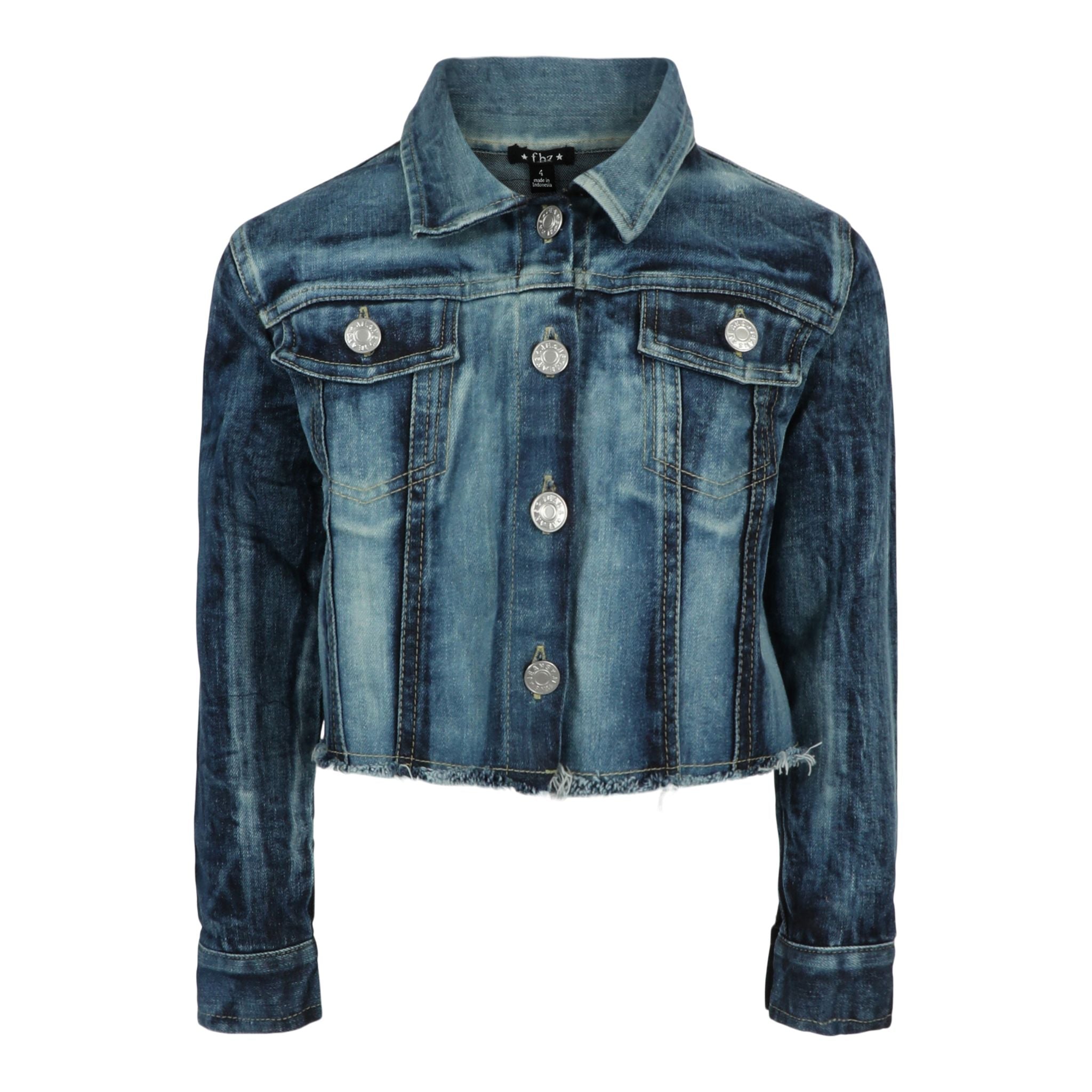 Bandana Daisy Patch Denim Jacket - Denny's