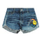 Smiley Patch Denim Short - Denny's