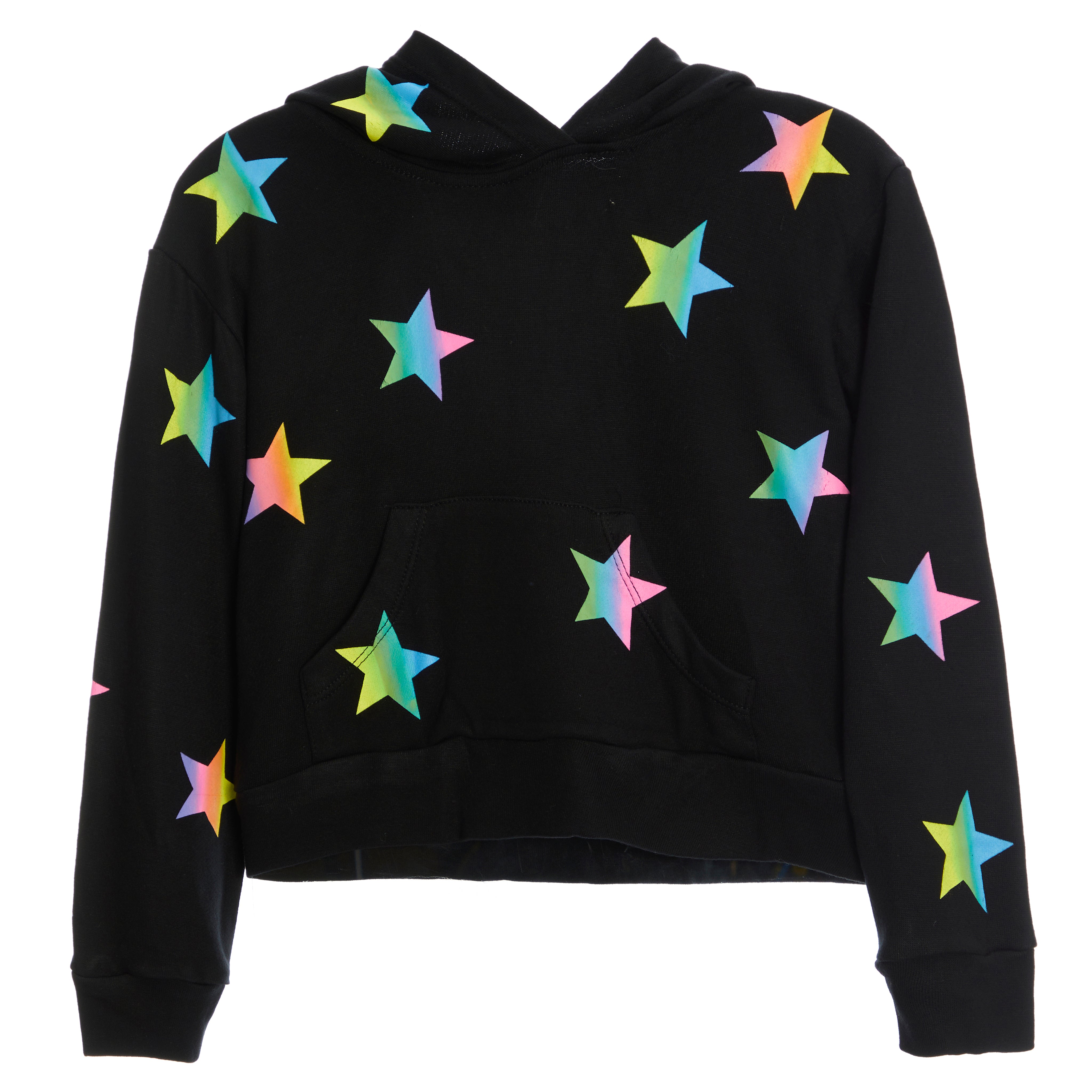 Ombre Stars Pocket Hoodie - Denny's