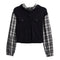 Plaid Hooded Jacket - Denny's