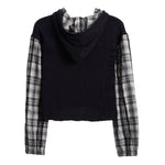 Plaid Hooded Jacket - Denny's