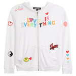 Love Is Everything Zip Hoodie - Denny's