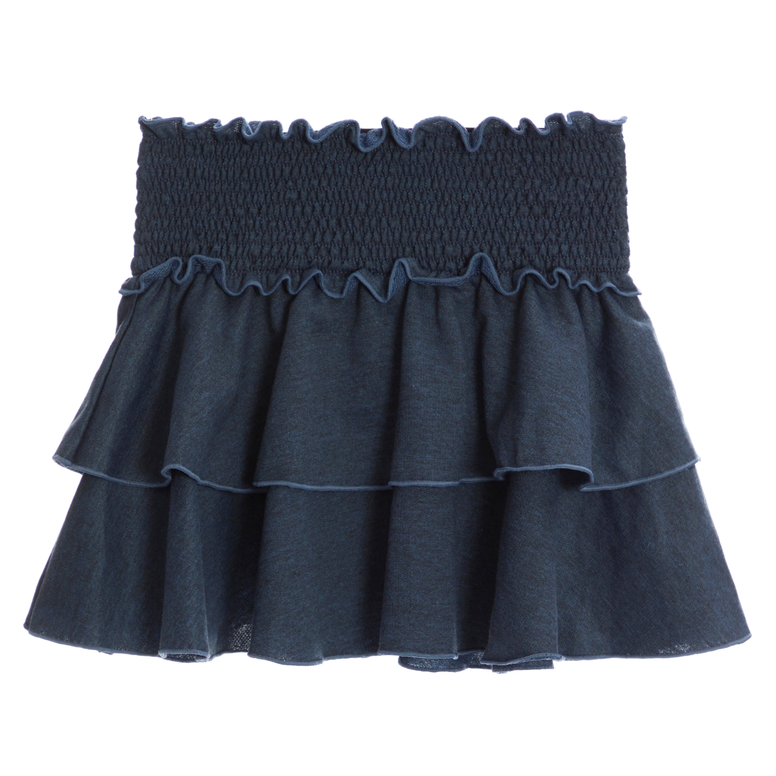 Smocked Ruffle Skirt - Denny's