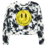 Yellow Smiley Tie Dye Sweatshirt - Denny's