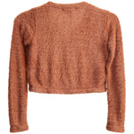 Fuzzy Crop Cardigan - Denny's