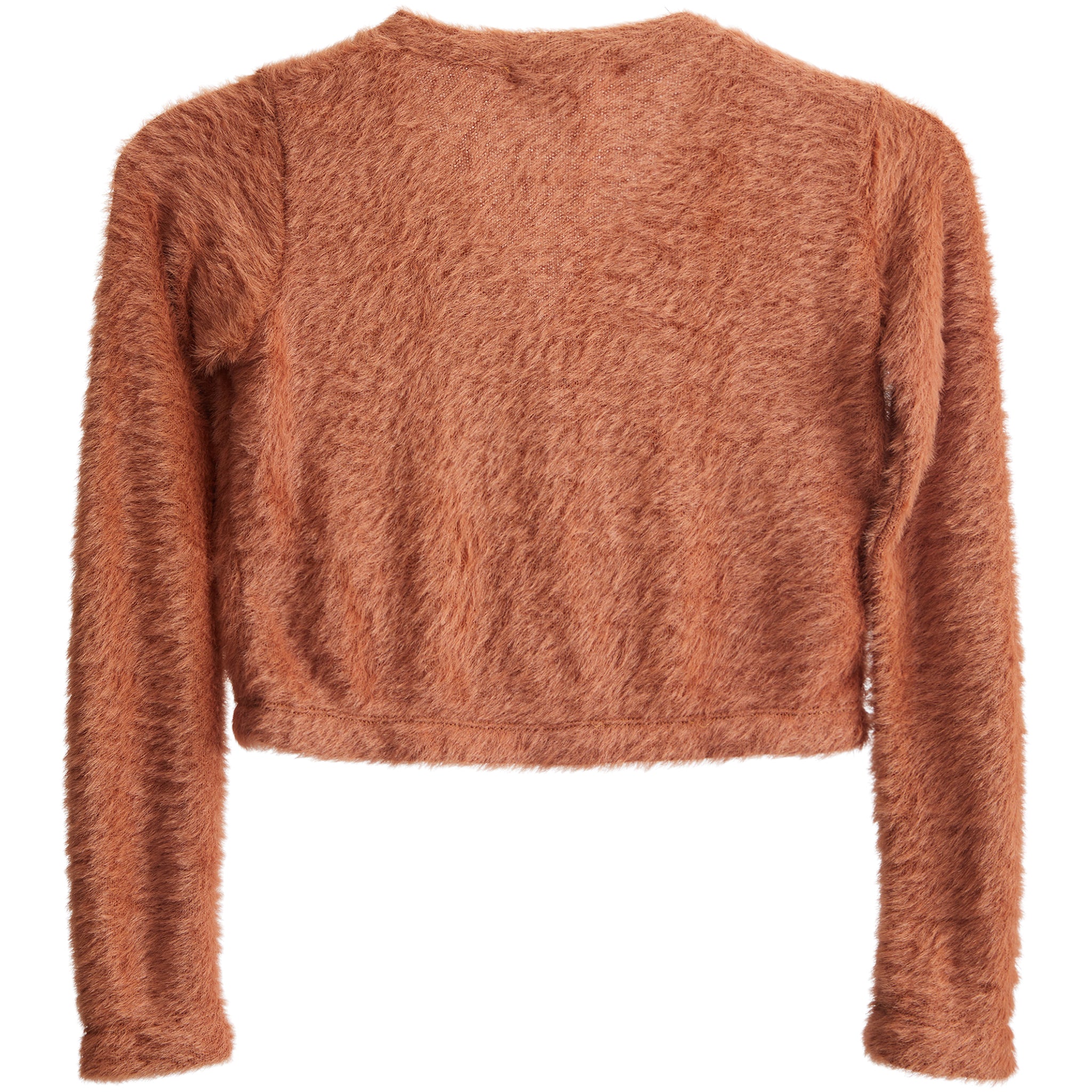 Fuzzy Crop Cardigan - Denny's